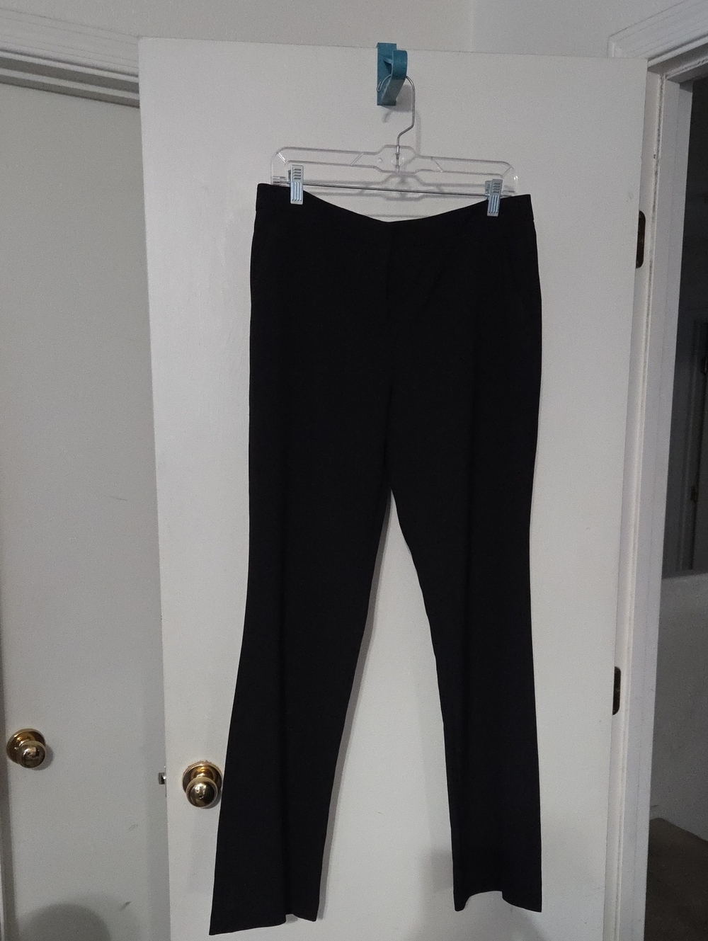 Karl Lagerfeld Women’s Black Wide-Leg Pants